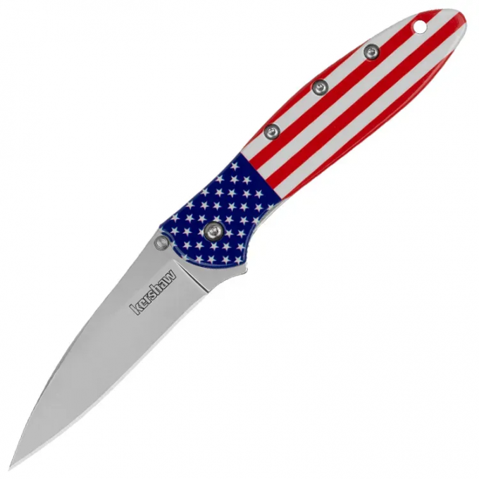 Складной нож KERSHAW LEEK USA FLAG 1660USA K1660USA